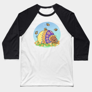 Fizzlybear & Buzzlegums - Viva Piñata Print Baseball T-Shirt